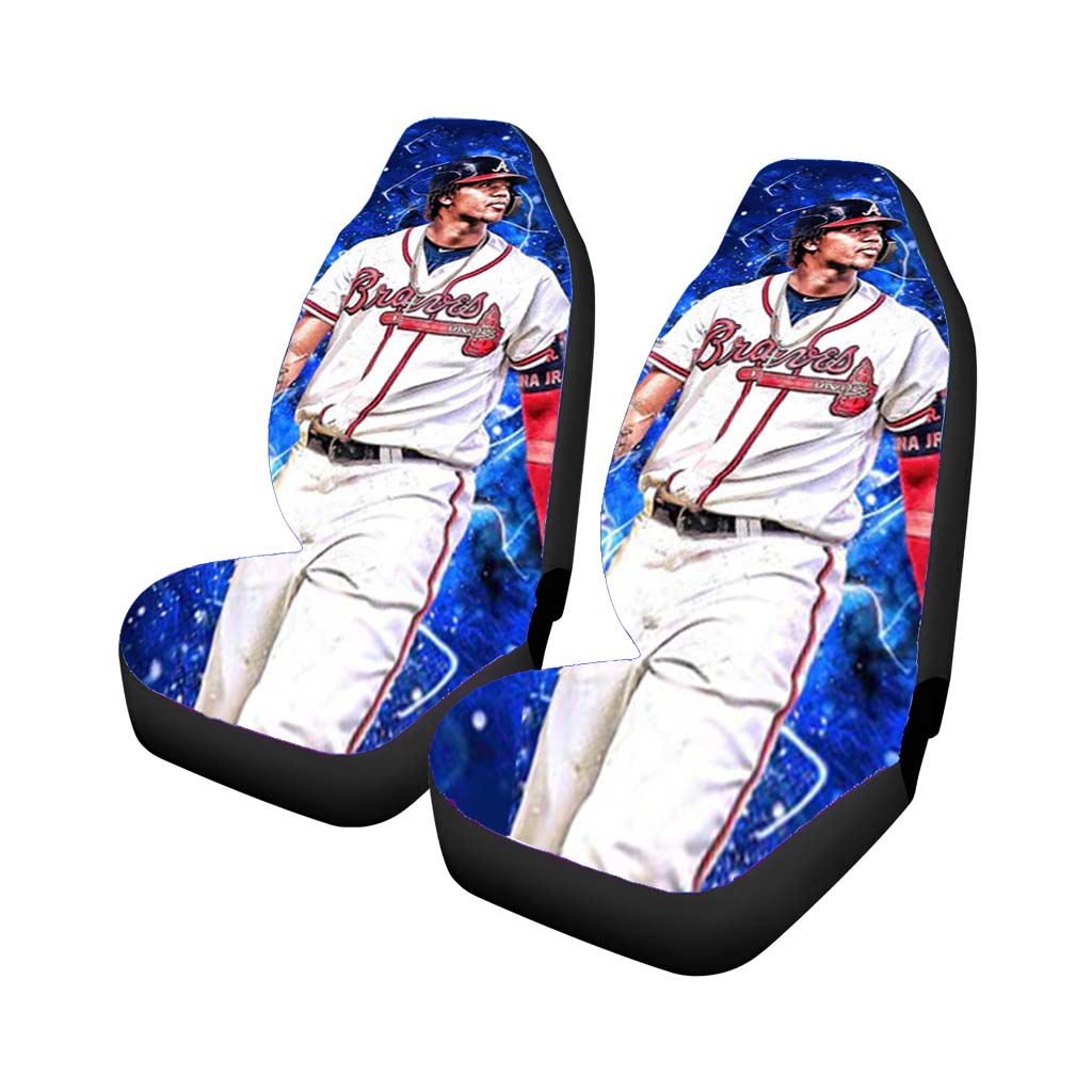 Ronald Acuna Jr Atlanta Braves Baseball Car Seat Covers