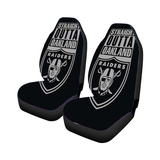 Straight Outta Oakland Raiders Car Seat Covers