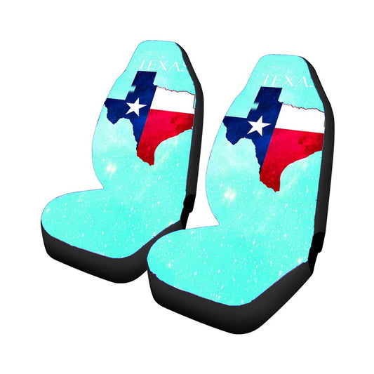 Texas Map Flag Car Seat Covers