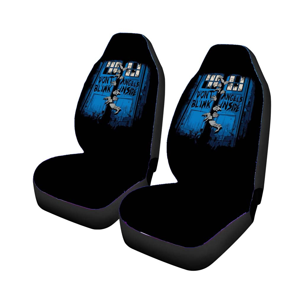 The Time Traveler Dr Who Dont Blink Car Seat Covers