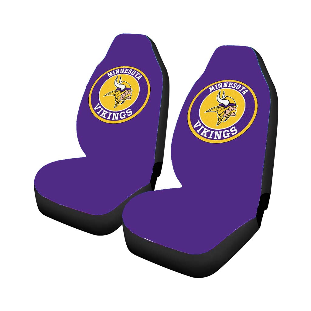 Vikings Logos Car Seat Covers