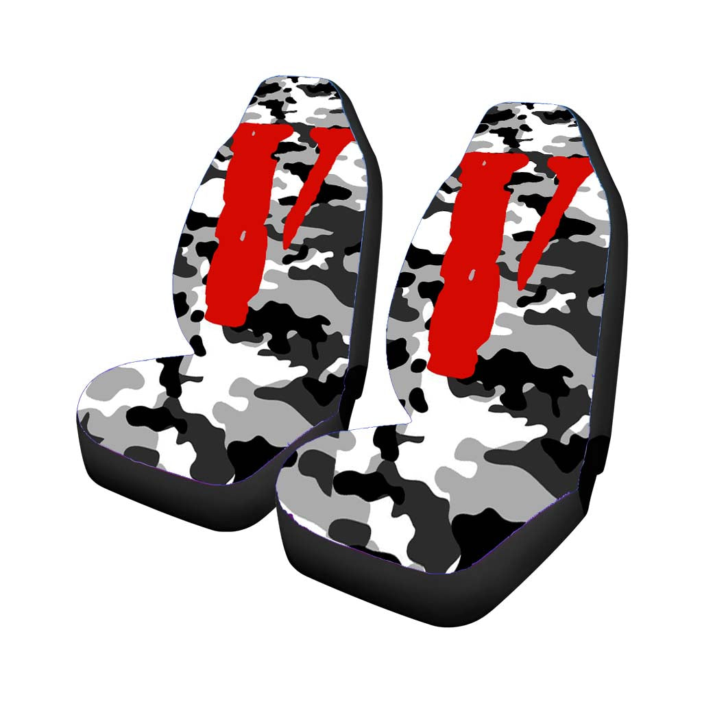 Vlone Camo Ash Car Seat Covers