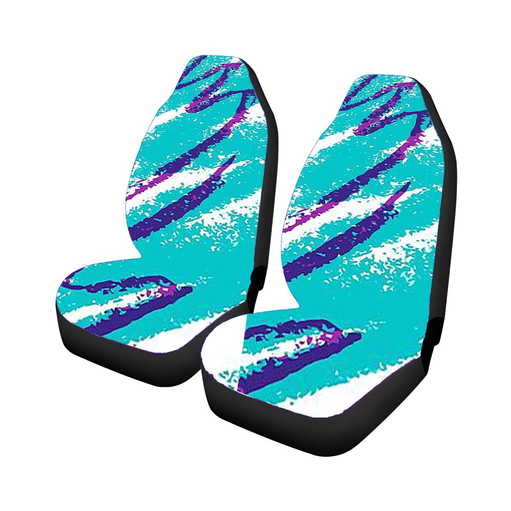 90'S Cup Jazz Pattern Universal Fit Stylish & Comfortable Car Seat Covers