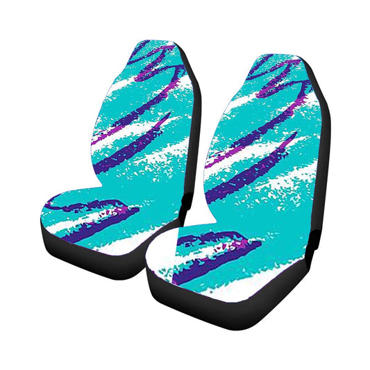 90'S Cup Jazz Pattern Universal Fit Stylish & Comfortable Car Seat Covers