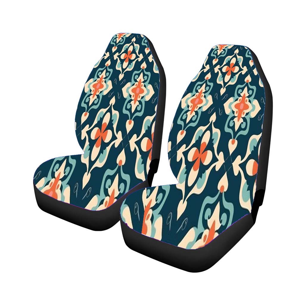 A Pattern With The Letter Universal Fit Stylish & Comfortable Car Seat Covers