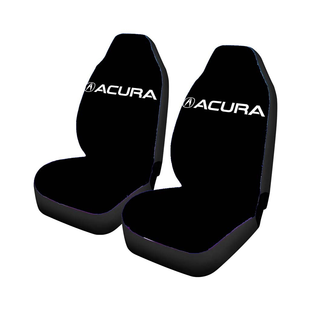 Acura Logo White Universal Fit Stylish & Comfortable Car Seat Covers