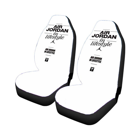 Air Jordan Logo In Sky Car Seat Covers