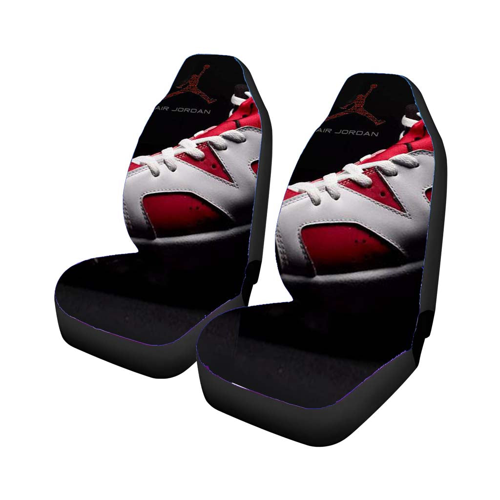 Air Jordan Shoes Pattern Logo Car Seat Covers