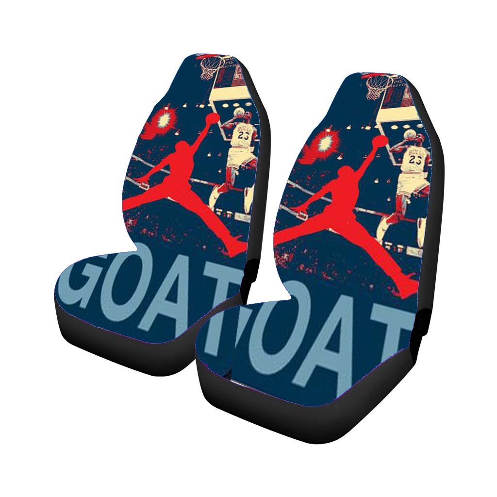 Air Jordan White Texture Car Seat Covers