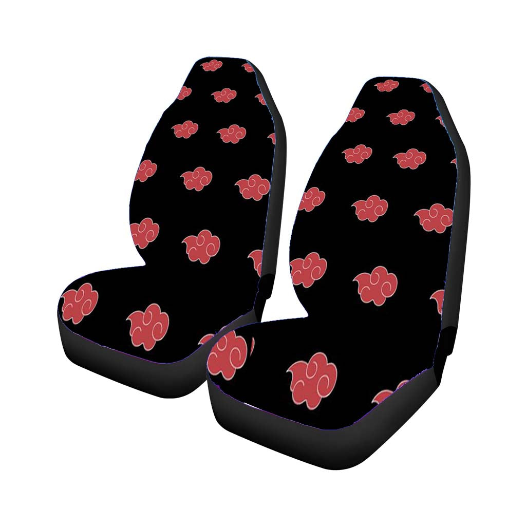 Akatsuki Pattern Logo Texture Car Seat Covers