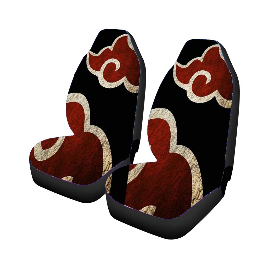 Akatsuki Pattern Car Seat Covers