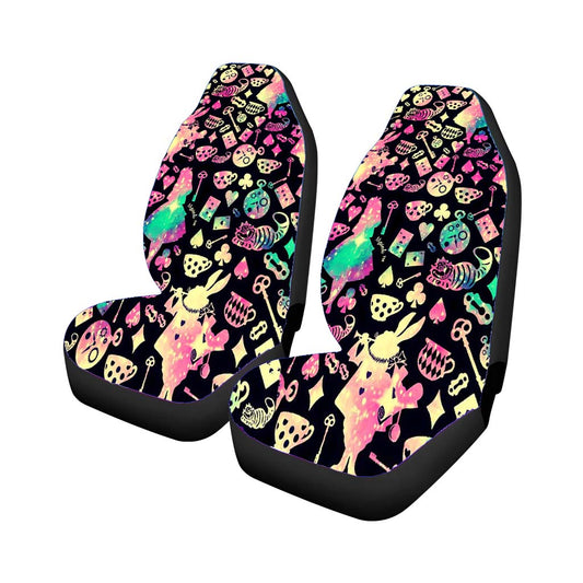 Alice In Wonderland Galaxy Pattern Universal Fit Car Seat Covers