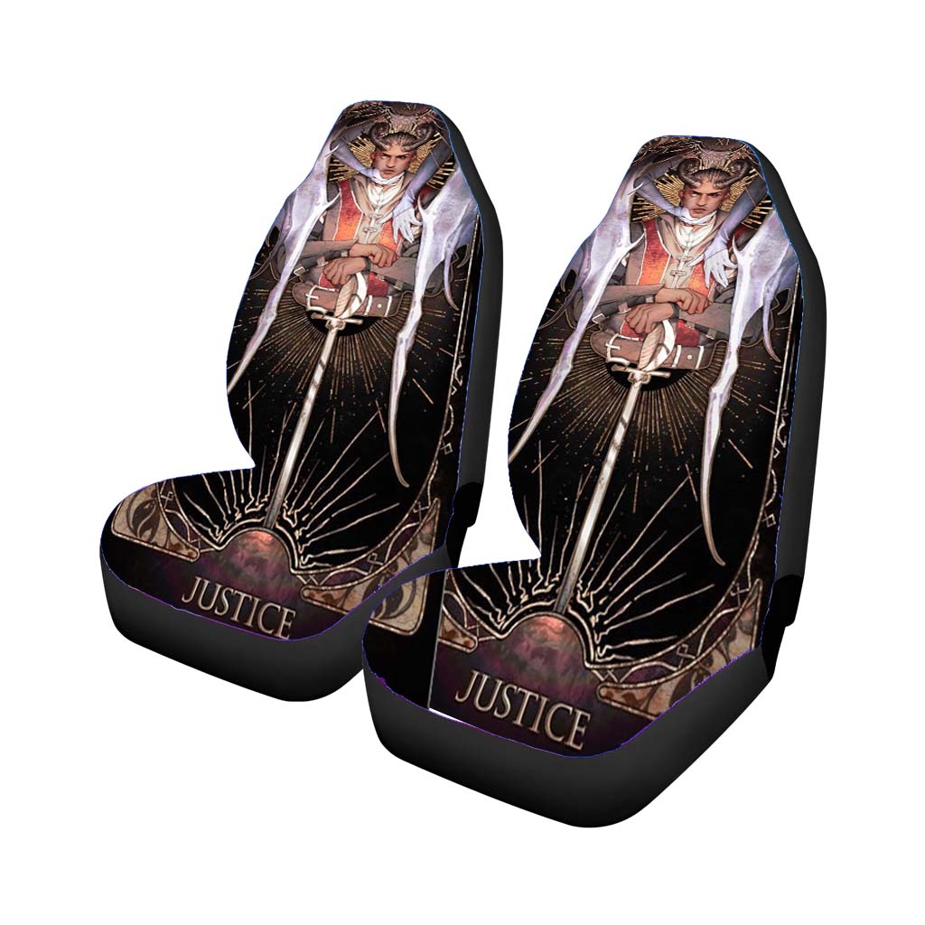 Anime Scroll Painting Baldur'S Gate 3 Wyll Car Seat Covers