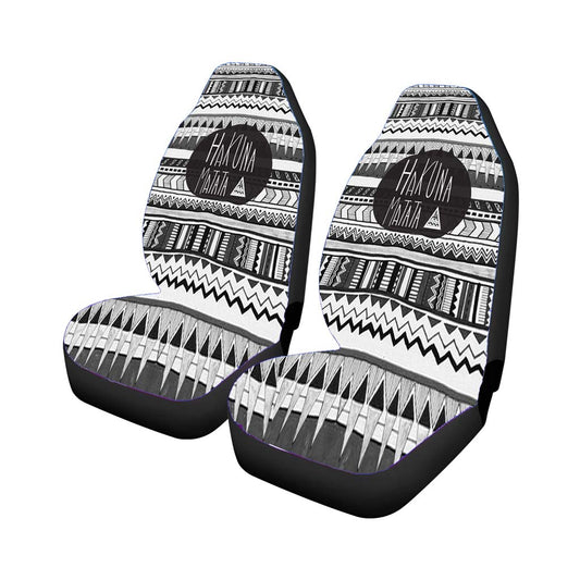 Hakuna Matata Aztec Pattern Car Seat Covers