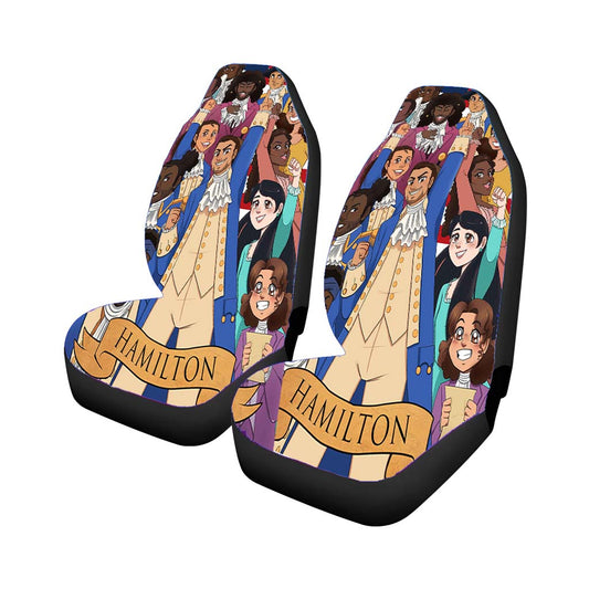 Hamilton American Musical Characters Group Universal Fit Stylish & Comfortable Car Seat Covers