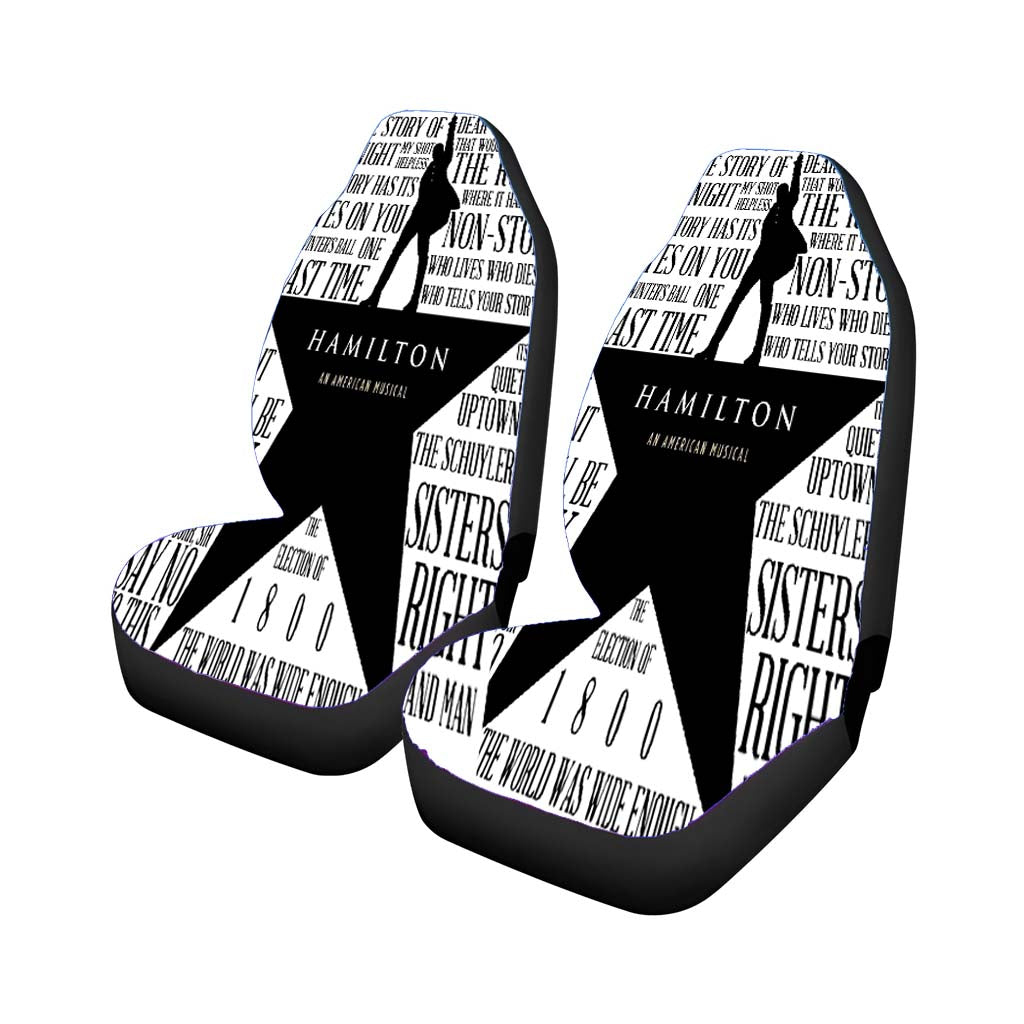 Hamilton And Eliza Kiss Musical Universal Fit Stylish & Comfortable Car Seat Covers