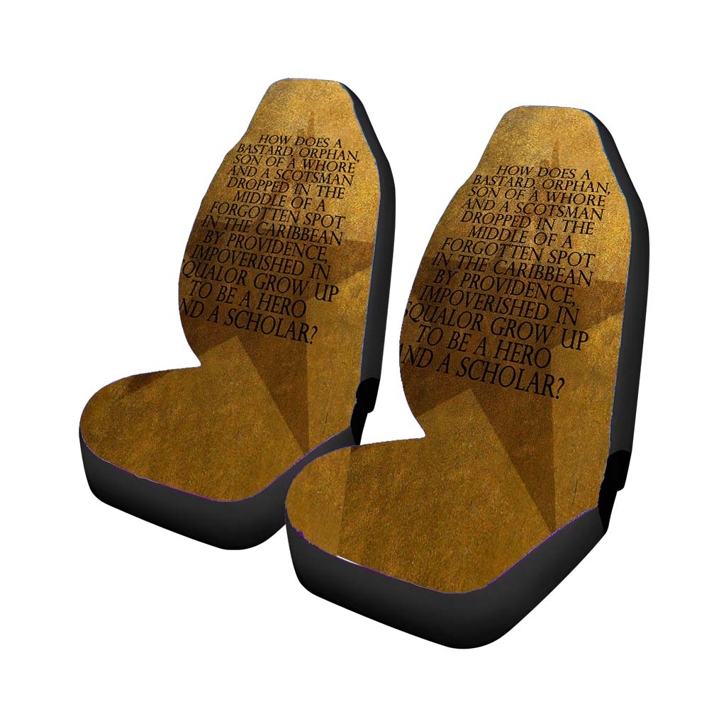 Hamilton Broadway King George Iii Universal Fit Stylish & Comfortable Car Seat Covers