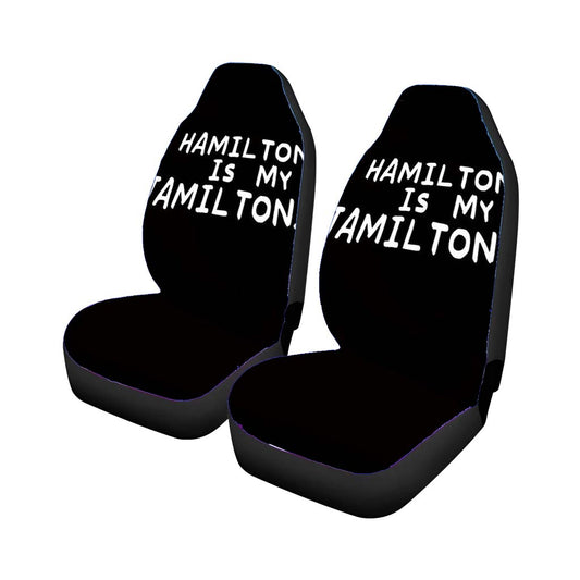 Hamilton It Takes Quotes Universal Fit Stylish & Comfortable Car Seat Covers