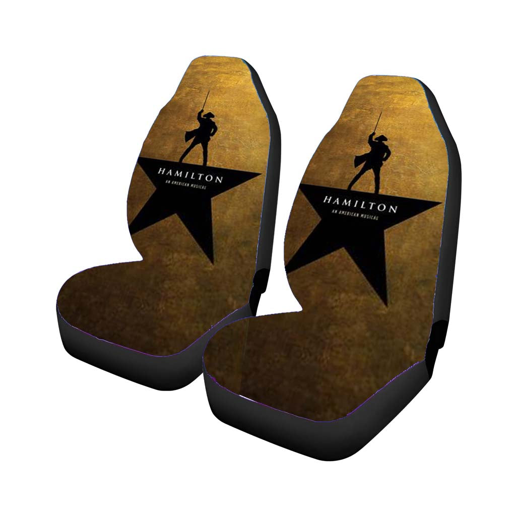 Hamilton Musical Quote Universal Fit Stylish & Comfortable Car Seat Covers