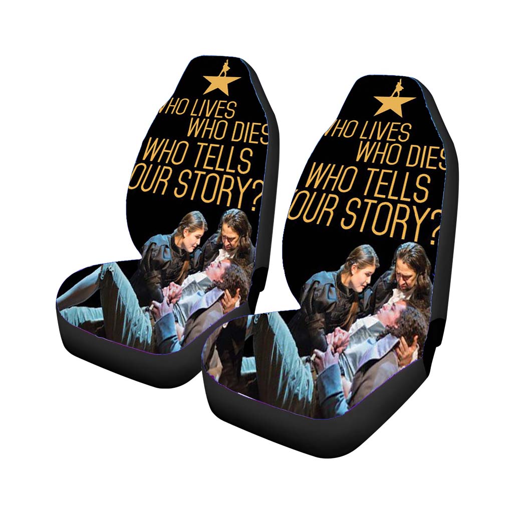 Hamilton The Musical Golden Universal Fit Stylish & Comfortable Car Seat Covers