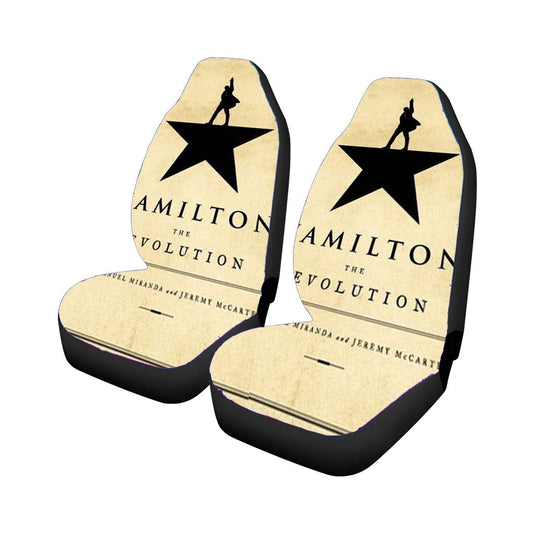Hamilton The Ten Dollar Founding Father Universal Fit Stylish & Comfortable Car Seat Covers