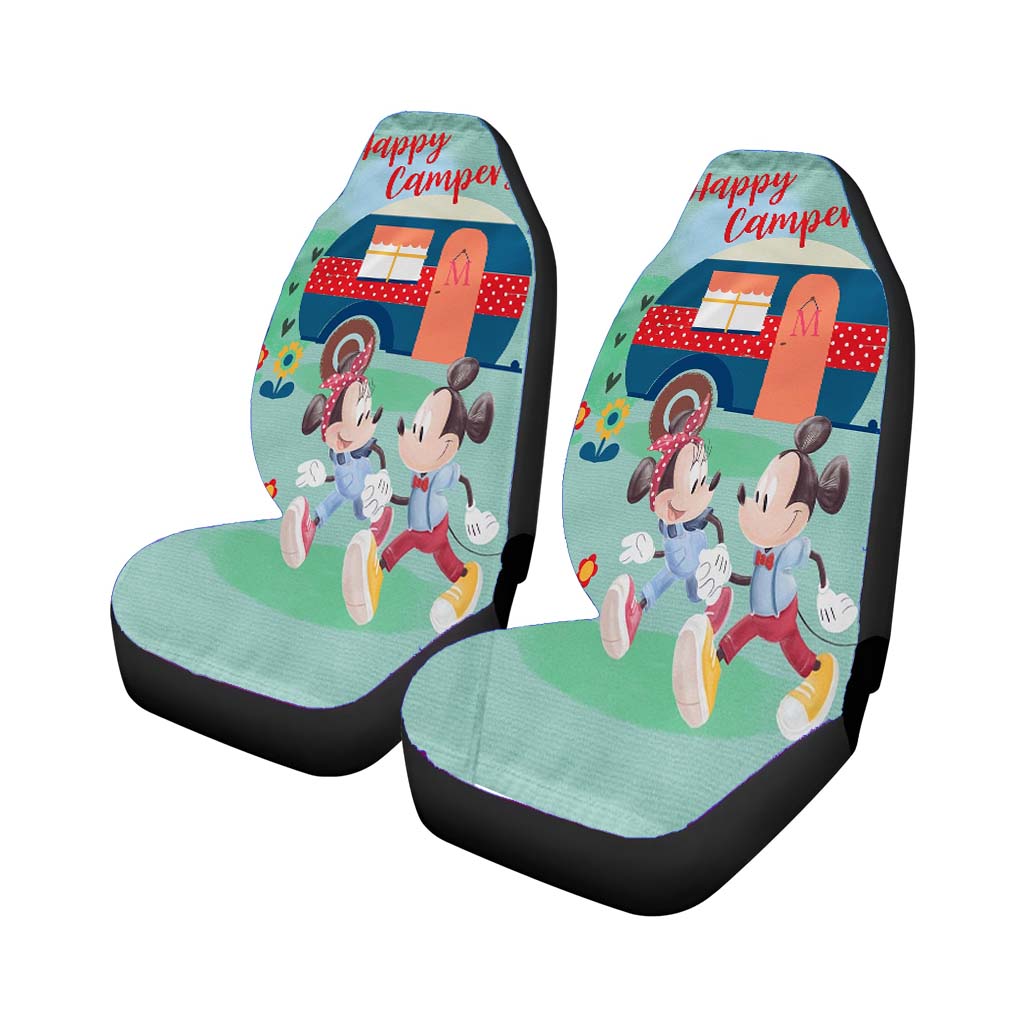Happy Campers Mickey And Minnie Universal Fit Stylish & Comfortable Car Seat Covers