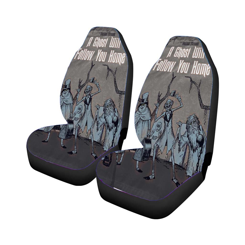 Haunted Mansion Hitchhiking Ghosts Universal Fit Stylish & Comfortable Car Seat Covers