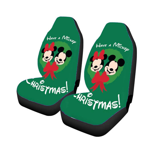 Have A Mickey Christmas Universal Fit Stylish & Comfortable Car Seat Covers