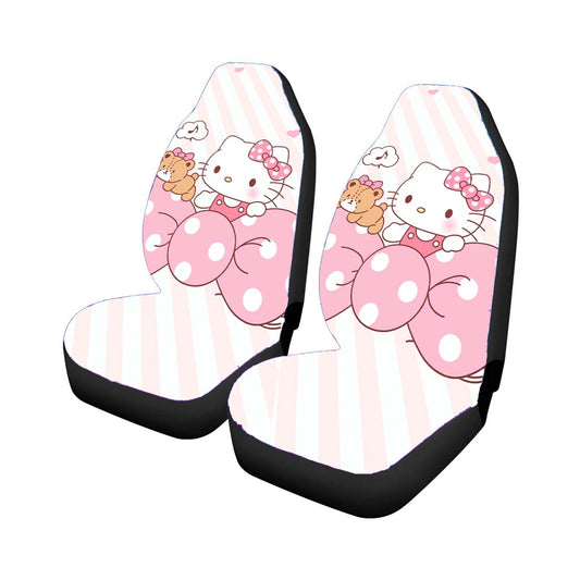 Hello Kitty Calm Pattern Universal Fit Stylish & Comfortable Car Seat Covers