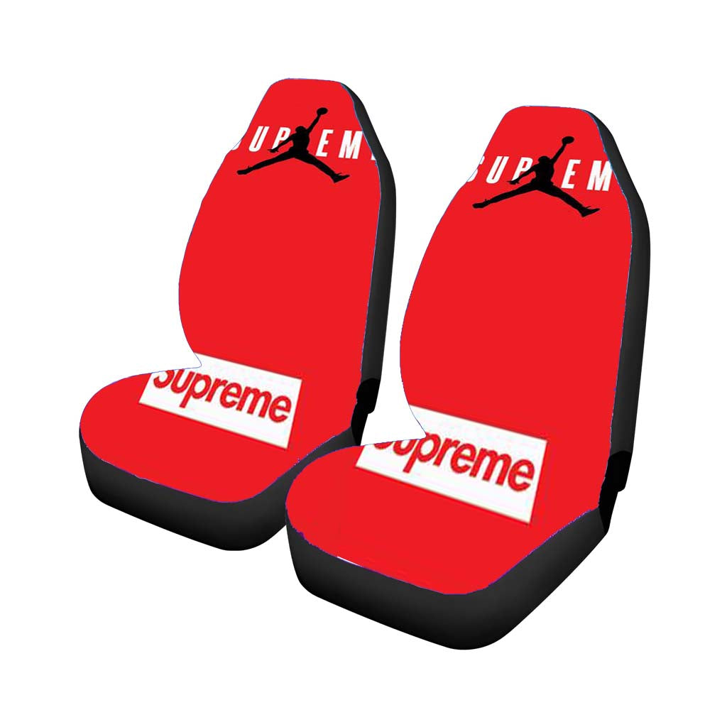 Jordan Supreme White Car Seat Covers