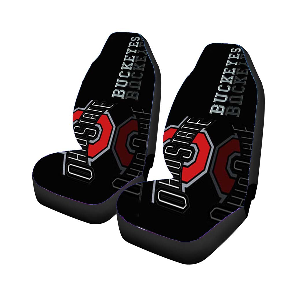 Ohio State Buckeyes Football Car Seat Covers
