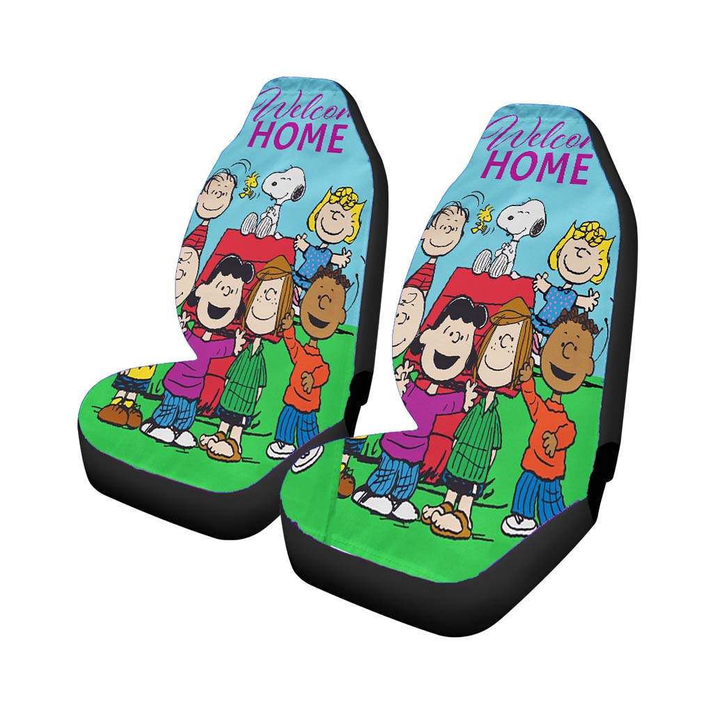 Peanuts Welcome Home Car Seat Covers
