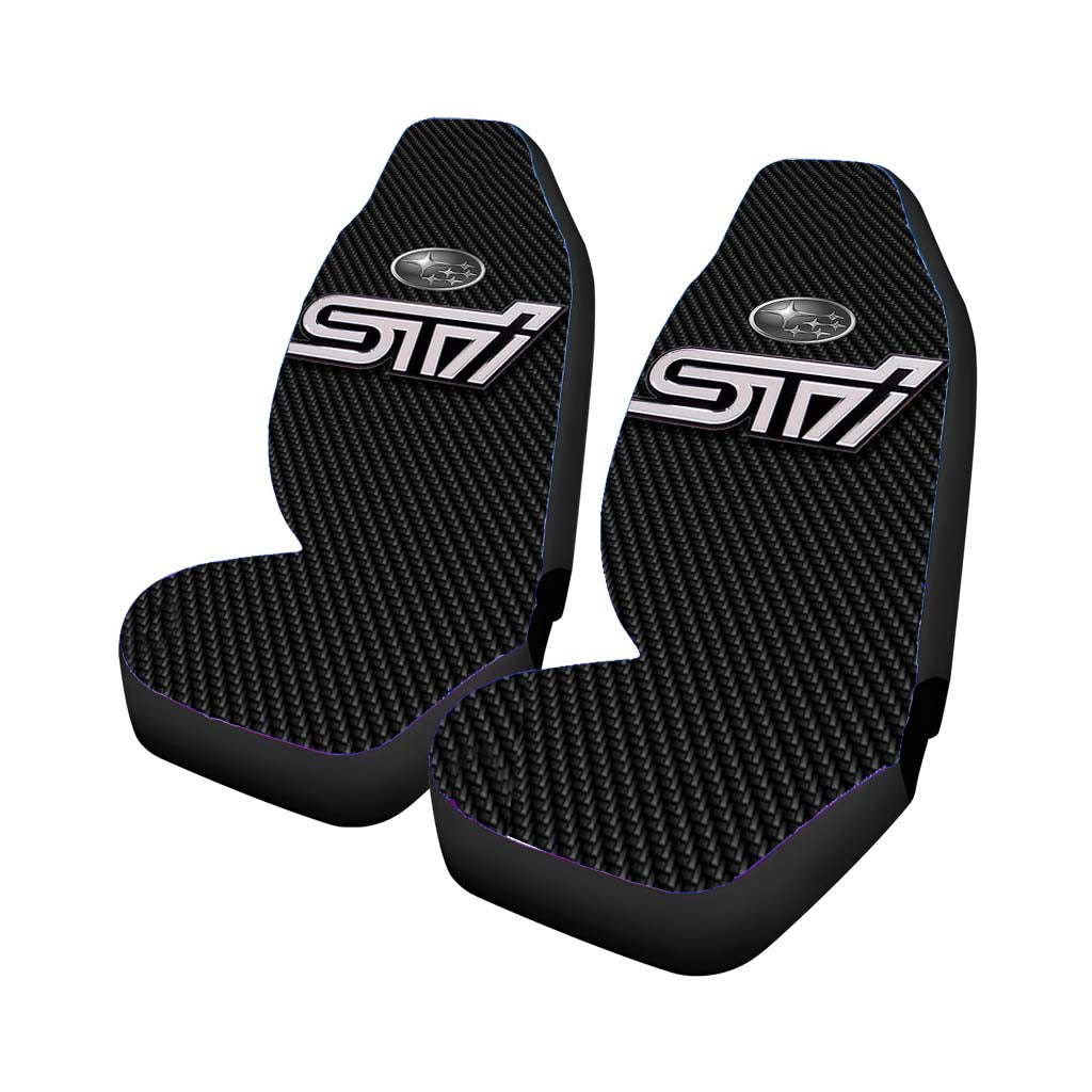 Subaru Sti Red Lo Car Seat Covers