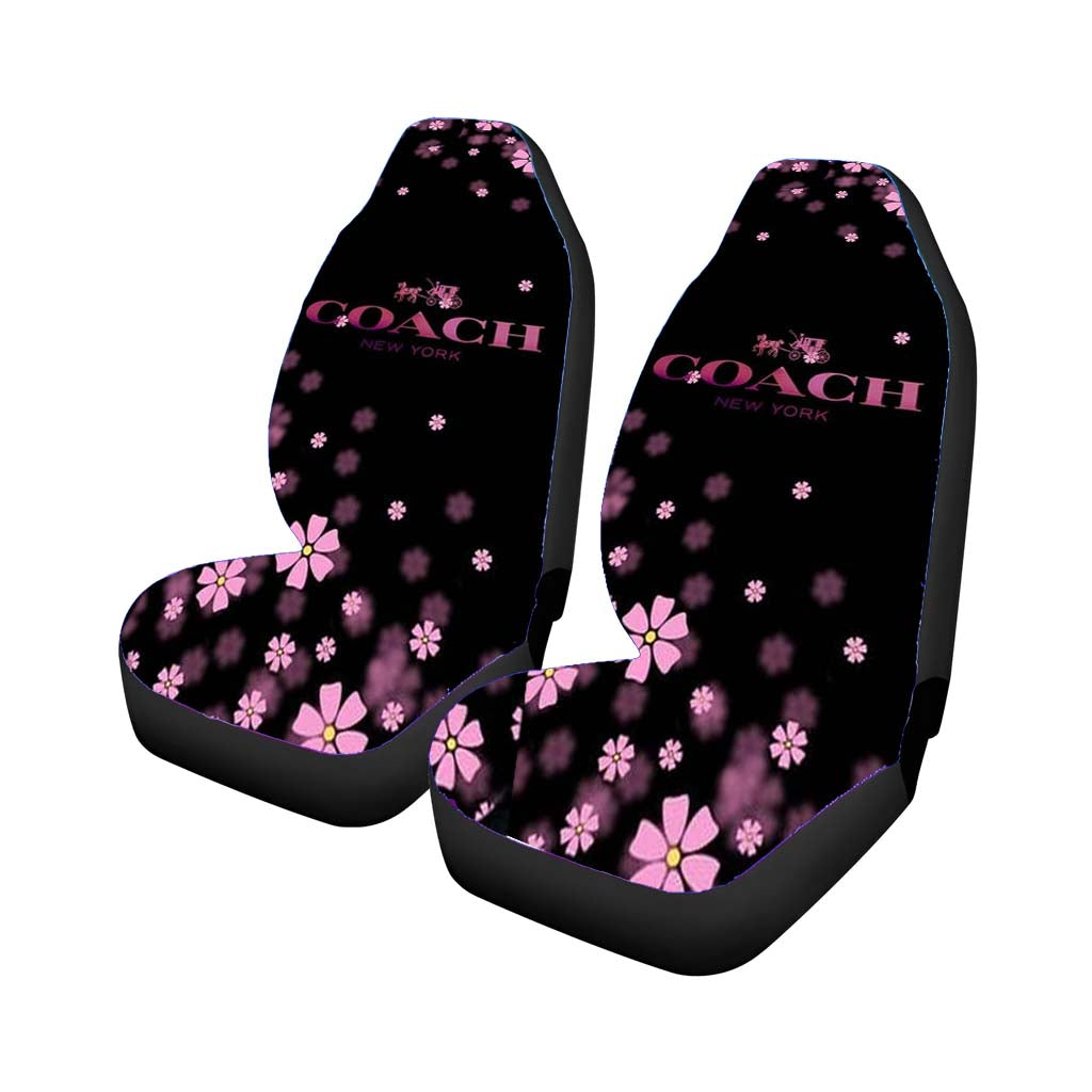 Coach Flowers Purple Sweet Car Seat Covers