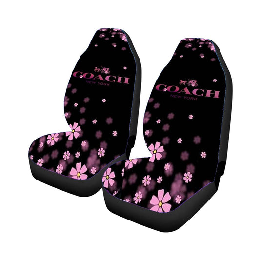 Coach Flowers Purple Sweet Car Seat Covers
