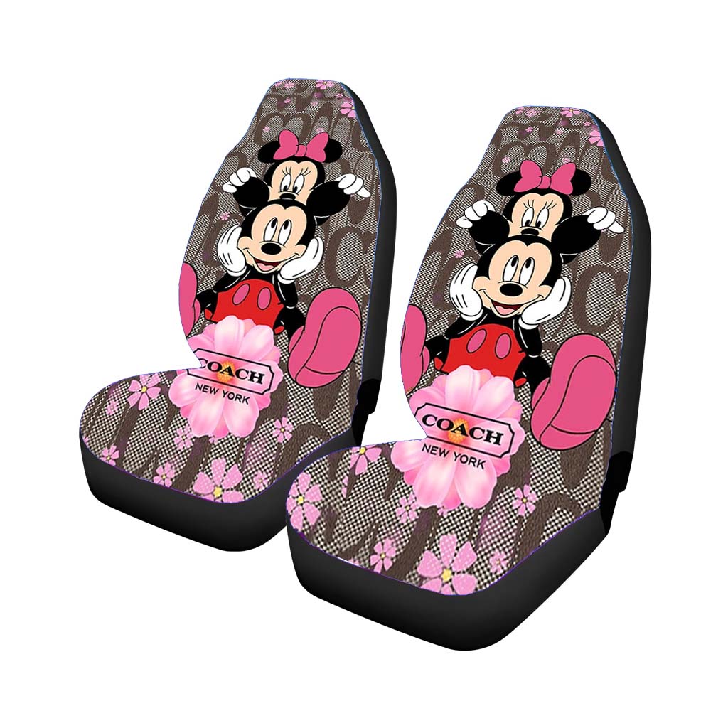 Coach Mickey Minnie Car Seat Covers