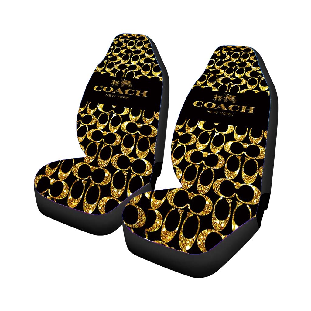 Coach New York Golden Car Seat Covers