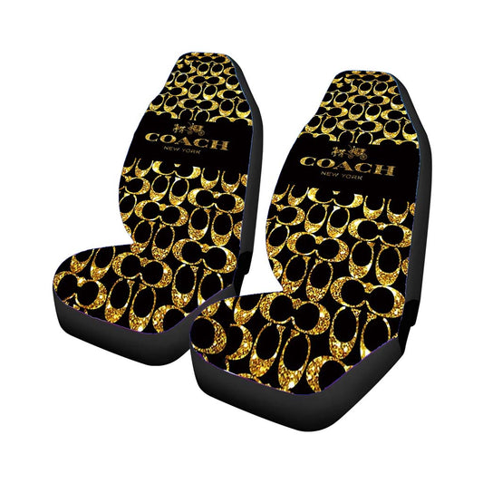 Coach New York Golden Car Seat Covers