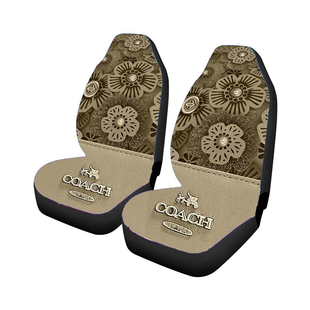 Coach New York Tea Rose Car Seat Covers