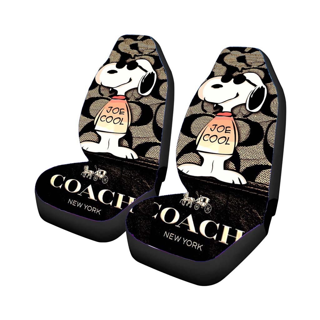 Nice Coach Snoopy Car Seat Covers
