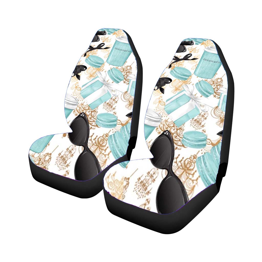 Tiffany And Co Collage Car Seat Covers