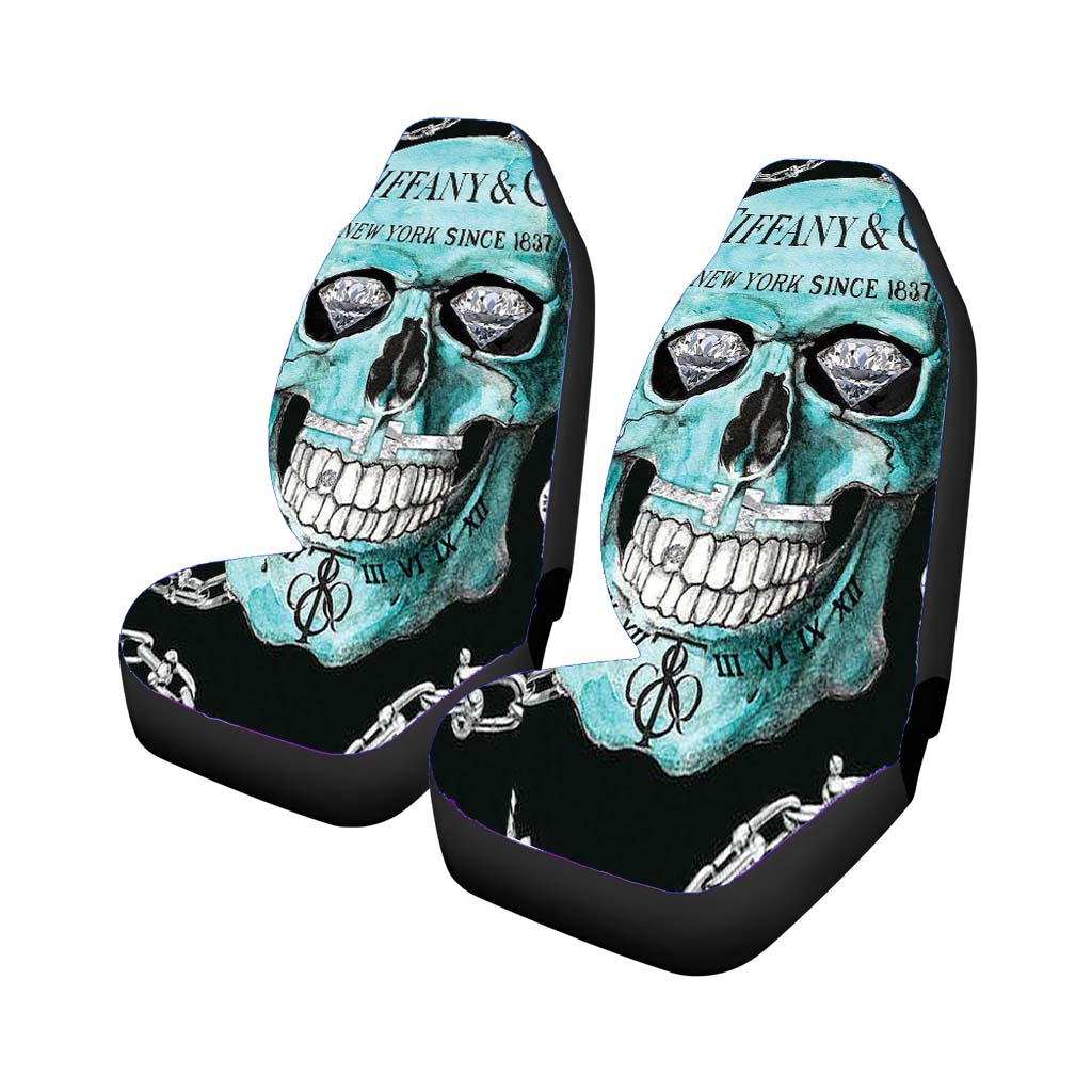 Tiffany And Co Skull Di Car Seat Covers