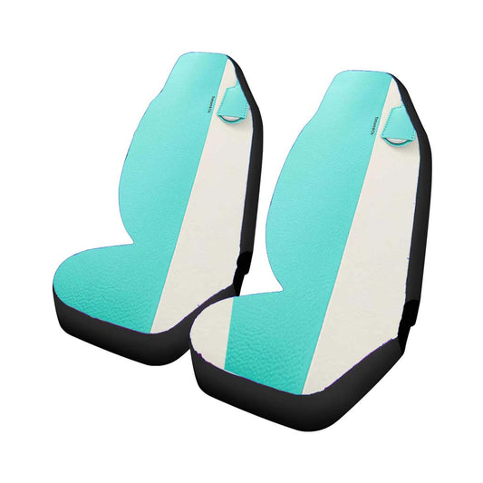 Tiffany And Co White Color Block Womens Tote Bag Car Seat Covers