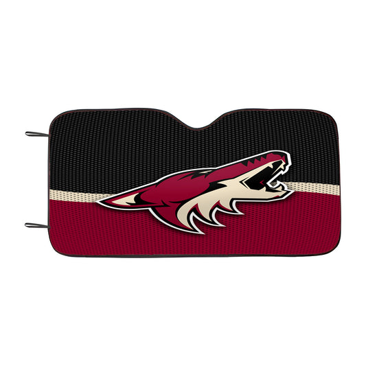 Arizona Coyotes Logo Jersey Car Auto Sun Shade Windshield Cover