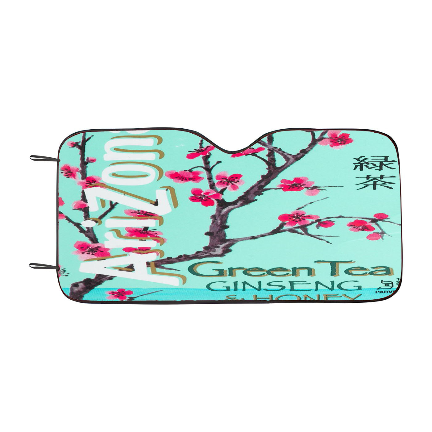 Arizona Green Tea Car Auto Sun Shade Windshield Cover