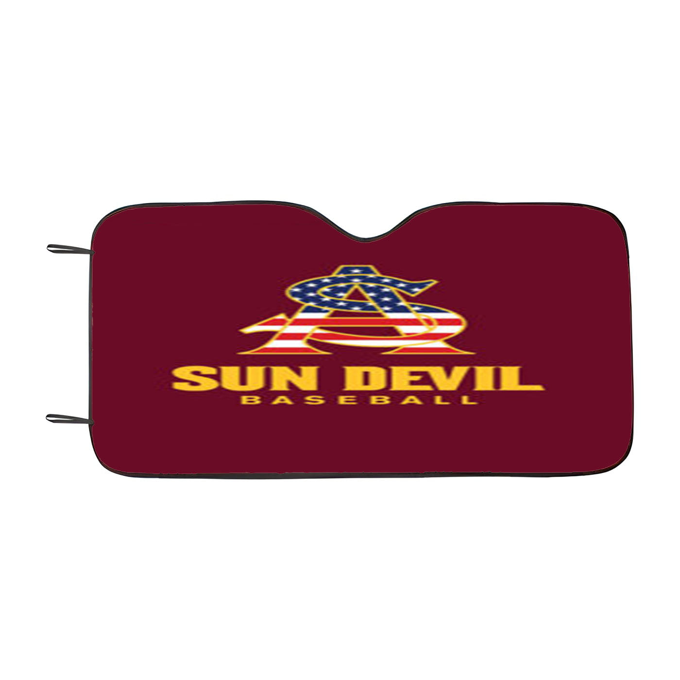 Arizona State Sun Devils Baseball Car Auto Sun Shade Windshield Cover