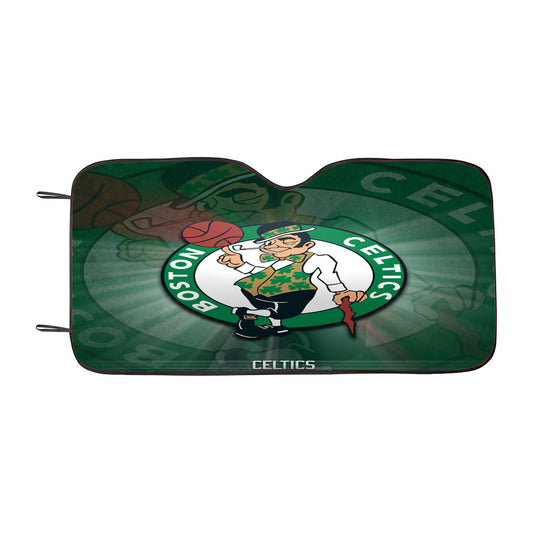 Awesome Boston Celtics Logo Car Auto Sun Shade Windshield Cover
