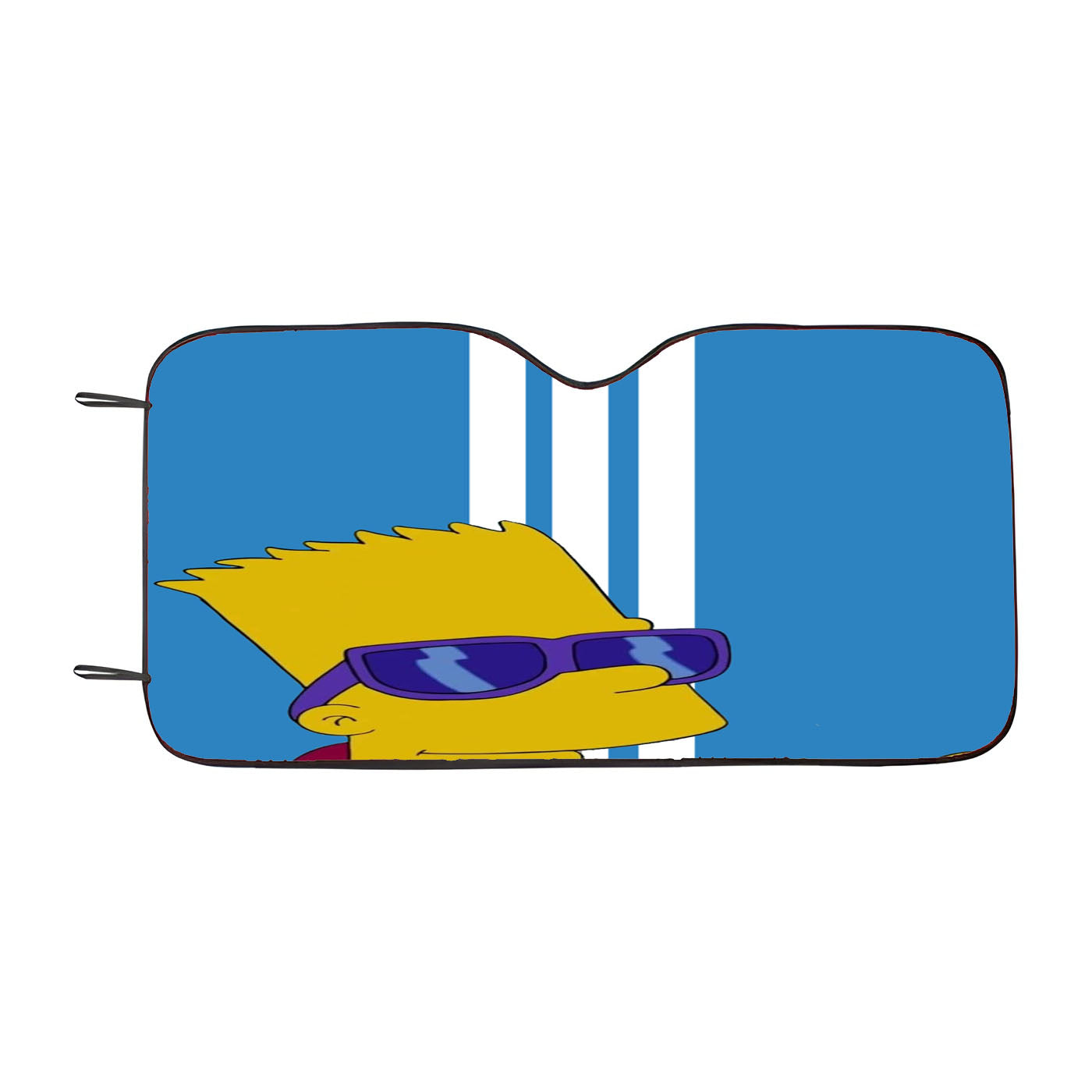 Bart Simpson Adidas Car Auto Sun Shade Windshield Cover