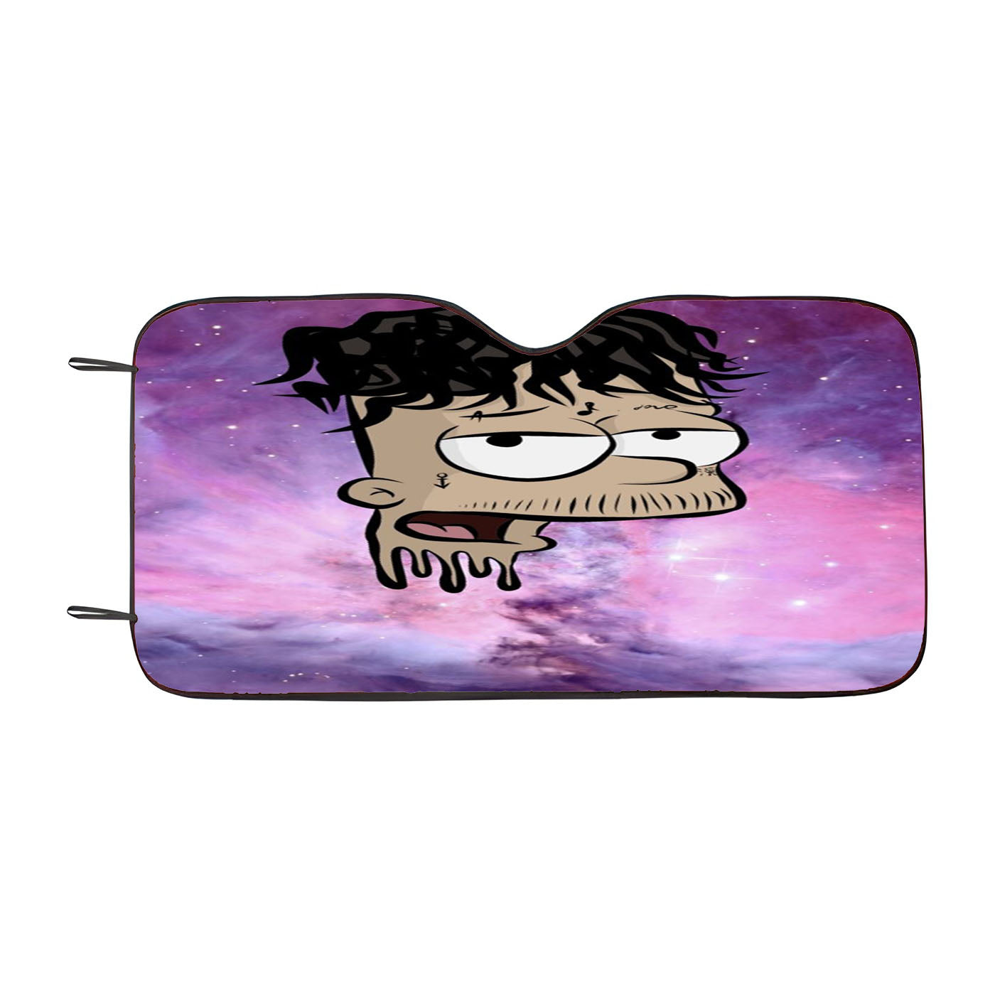 Bart Simpson Lil Skies Cartoon Car Auto Sun Shade Windshield Cover