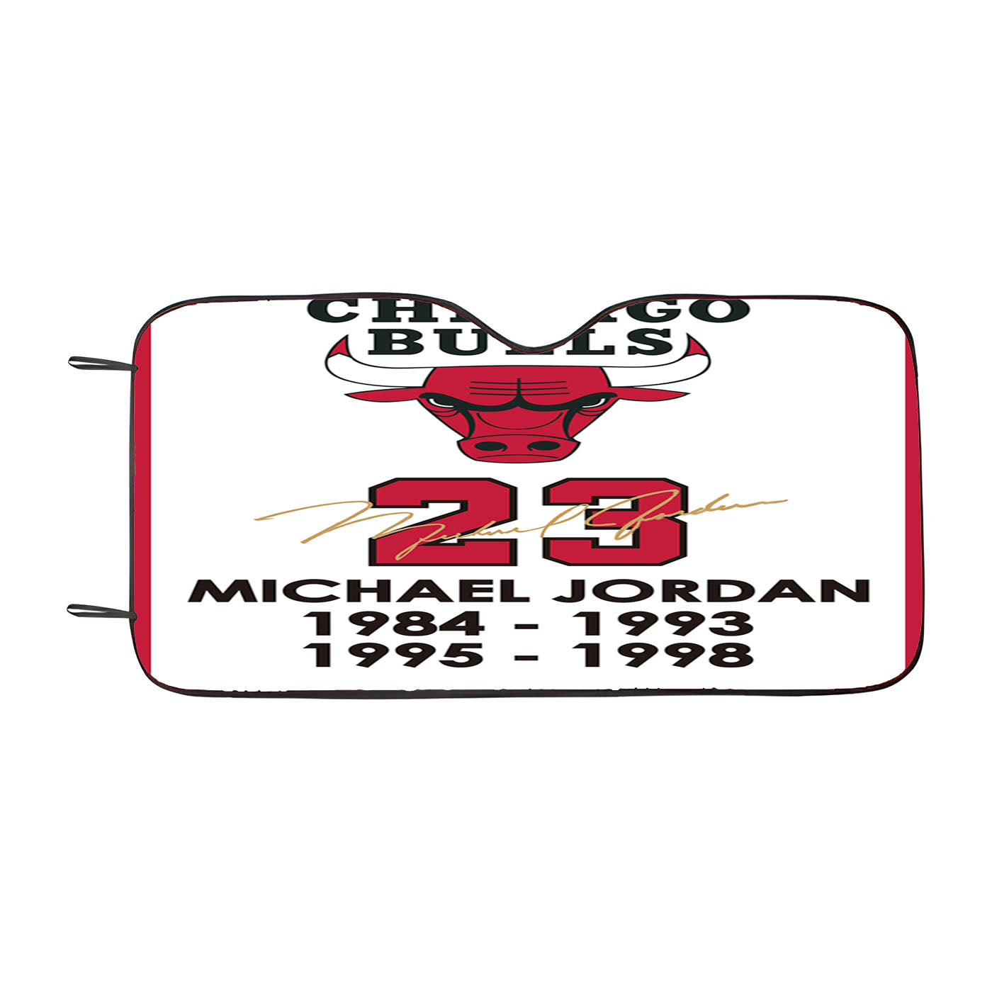 Chicago Bulls Michael Jordan Car Auto Sun Shade Windshield Cover